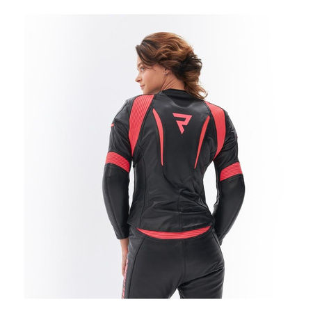 Kurtka skórzana damska REBELHORN REBEL LADY PINK/BLACK różowy czarny