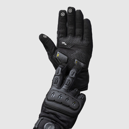 Rękawice miejskie KNOX ORSA TEXTILE OR4 BLACK czarny