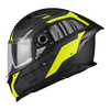 Kask integralny MT BRAKER SV COCKPIT BLACK/YELLOW MATT czarny żółty