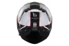 Kask szczękowy MT ATOM 2 SV EMALLA MATT WHITE/BLACK/RED biały czarny czerwony