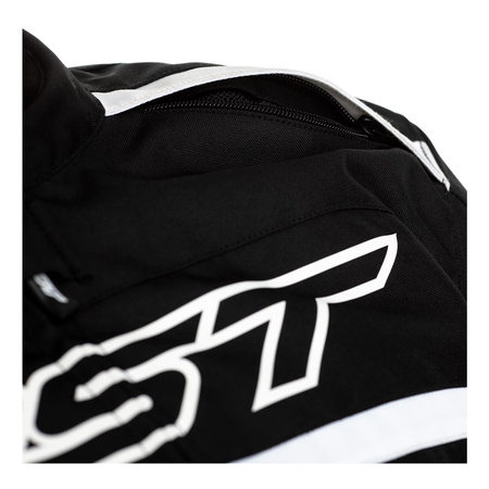 Kurtka tekstylna RST PILOT AIR CE BLACK/WHITE czarny biały