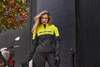 Kurtka tekstylna damska SHIMA DRIFT LADY FLUO żółty fluo czarny