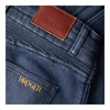 Jeansy motocyklowe damskie BROGER OHIO LADY WASHED NAVY granatowy