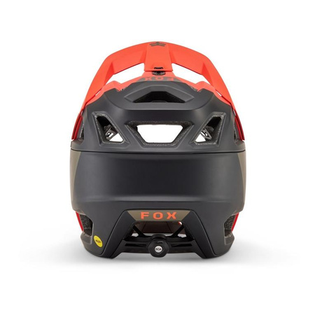 Kask rowerowy FOX PROFRAME RS NUF ORANGE FLAME pomarańczowy fluo