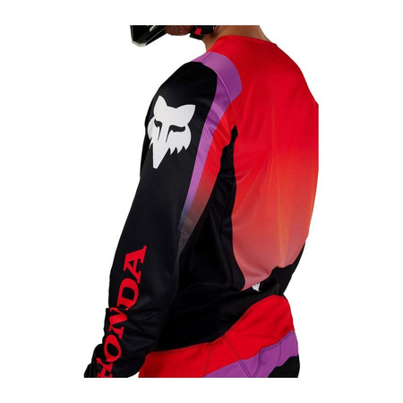Bluza cross FOX 180 HONDA MULTI czarny czerwony fioletowy