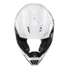 Kask cross HJC C50 SOLID PEARL WHITE biały