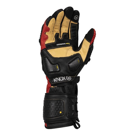 Rękawice sportowe KNOX HANDROID MK5 BLACK/WHITE/RED czarny biały czerwony