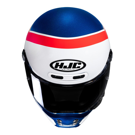 Kask integralny HJC V10 GRAPE BLUE/RED niebieski czerwony biały