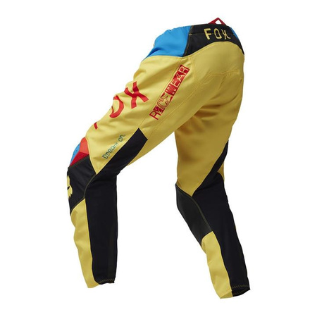 Spodnie cross FOX 180 RACE SPEC PALE YELLOW żółty