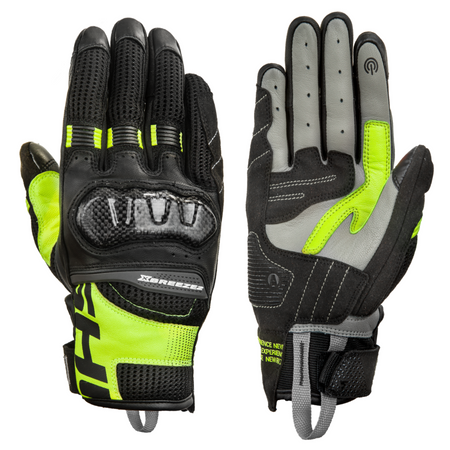 Rękawice miejskie SHIMA X-BREEZE 2 FLUO czarny żółty fluo