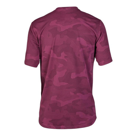 Koszulka rowerowa FOX RANGER TRU DRI SANGRIA bordowy