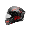 Kask integralny AIROH SPARK 2 CRUZE BLACK GREY MATT czarny szary czerwony