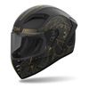 Kask integralny AIROH CONNOR TITAN MATT czarny złoty