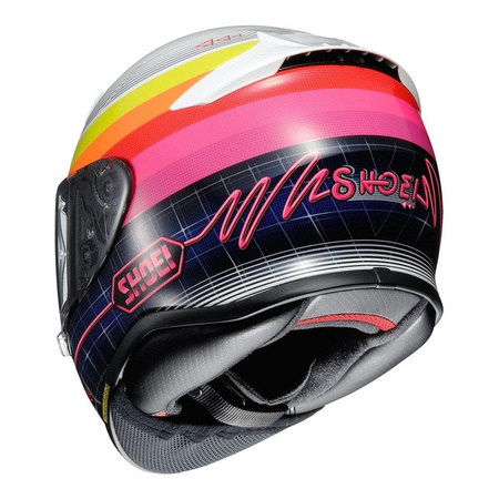 Kask integralny SHOEI NXR Zork TC-7 biały złoty różowy fioletowy czerwony