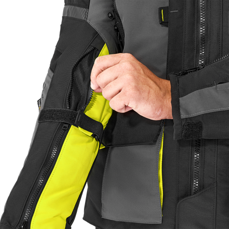 Kurtka tekstylna SHIMA HERO 2.0 MEN FLUO czarny szary żółty fluo