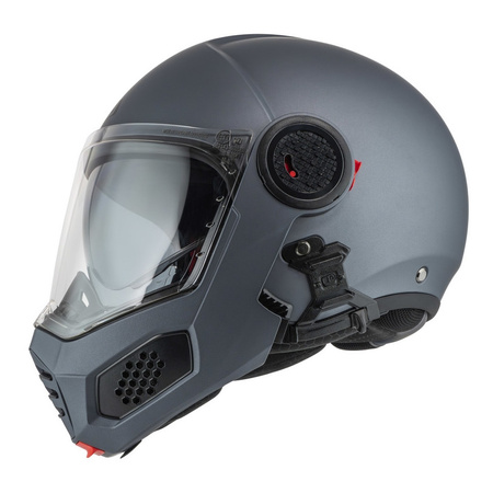 Kask szczękowy NZI MINIMOD ANTRACITE MATT szary