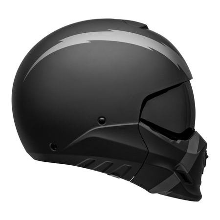 Kask szczękowy BELL BROOZER ARC MATTE BLACK/GREY czarny szary