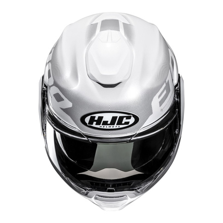 Kask szczękowy HJC F100 HETAL WHITE biały