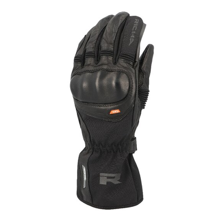 Rękawice ocieplane i wodoodporne RICHA HYPERCANE GTX BLACK czarny