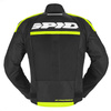 Kurtka tekstylna SPIDI PROGRESSIVE NET H2OUT YELLOW FLUO czarny żółty fluo