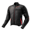 Kurtka tekstylna REBELHORN SCANDAL 3 DARK GREY/BLACK/RED szary czarny czerwony