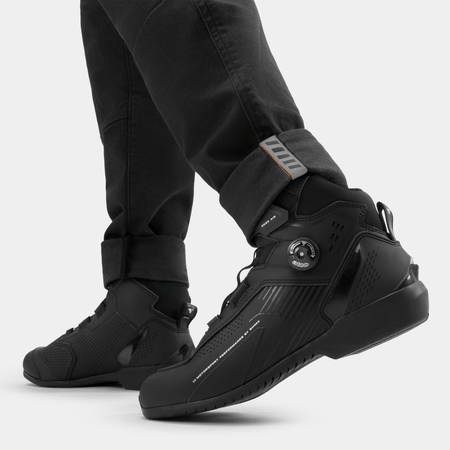 Jeansy motocyklowe SHIMA RECON BLACK czarny