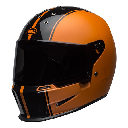 Kask integralny BELL ELIMINATOR RALLY BLACK/METALLIC ORANGE czarny pomarańczowy