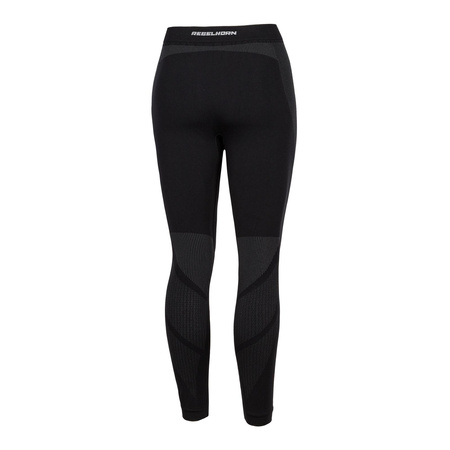 Spodnie termoaktywne damskie REBELHORN FREEZE LADY BLACK/CAMO czarny szary