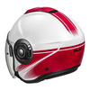 Kask otwarty HJC I40N VISION WHITE/RED biały czerwony