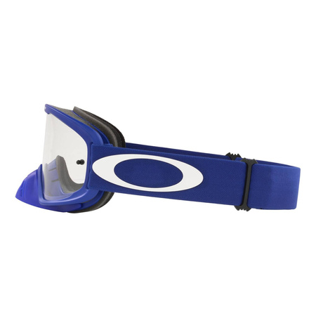 Gogle motocyklowe OAKLEY O FRAME 2.0 PRO MX MOTO BLUE CLEAR niebieski