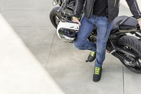 Jeansy motocyklowe SHIMA GHOST BLU niebieski