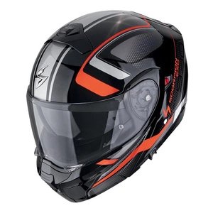 Kask szczękowy SCORPION EXO-930 EVO ARDENS METALLIC BLACK/RED czarny czerwony