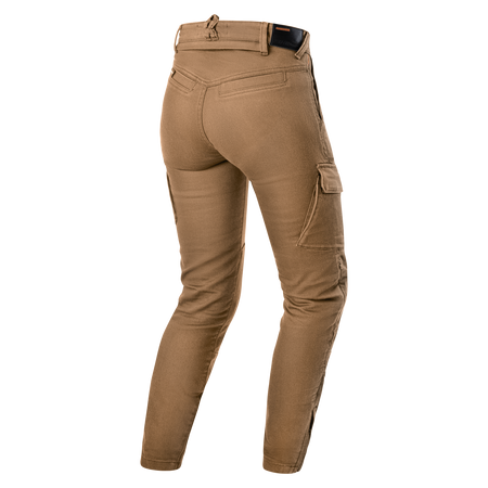 Jeansy motocyklowe damskie SHIMA RECON LADY SAND beżowy