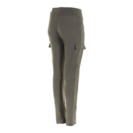 Jeansy motocyklowe damskie ALPINESTARS IRIA LADY MILITARY GREEN zielony