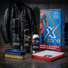 Zestaw do czyszczenia i konserwacji odzieży skórzanej XZONE NORMAL Z JONAMI WOMAN + SZCZOTKA 350ml