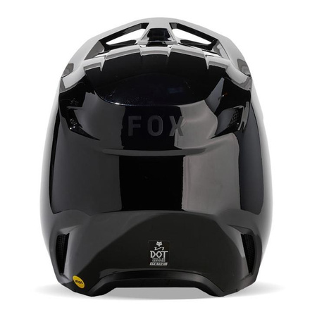 Kask cross FOX V1 SOLID BLACK czarny