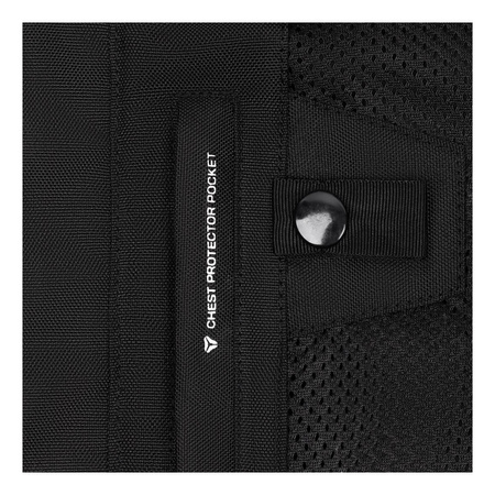 Kurtka tekstylna SECA SUMMER WAY BLACK/RED czarny czerwony