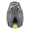 Kask cross ALPINESTARS SUPERTECH S-M8 RADIUM BLACK/GREY/FLUO YELLOW czarny szary żółty fluo