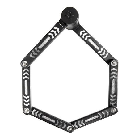 Zapięcie składane KRYPTONITE KRYPTOLOK 685 85CM BLACK czarny