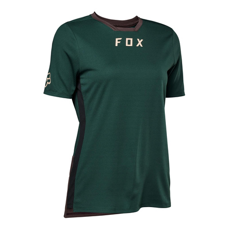 Koszulka rowerowa damska FOX LADY DEFEND EMERALD zielony