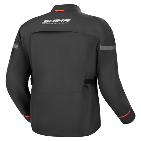 Kurtka tekstylna SHIMA ALPHA BLACK czarny