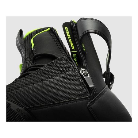 Buty krótkie REBELHORN SWIFT BLACK/FLUO YELLOW czarny żółty fluo