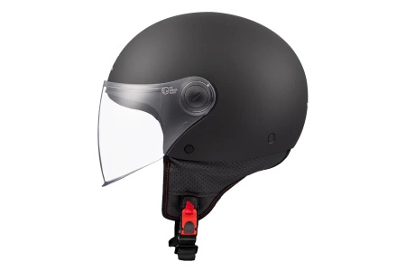 Kask otwarty MT STREET S SOLID MATT BLACK czarny mat