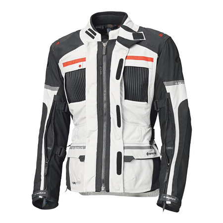 Kurtka tekstylna HELD CARESE EVO GORE-TEX GREY/RED szary czarny czerwony