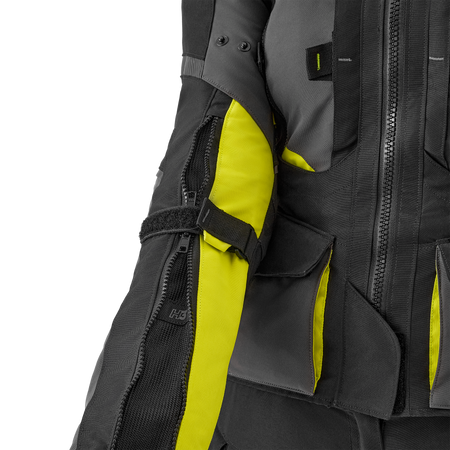 Kurtka tekstylna damska SHIMA HERO 2.0 LADY FLUO czarny szary żółty fluo