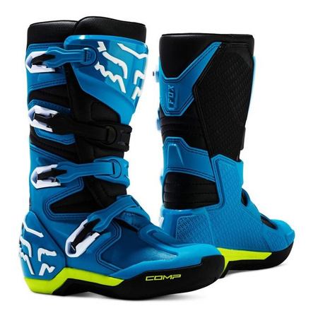 Buty cross dziecięce FOX JUNIOR COMP BLUE/YELLOW niebieski żółty