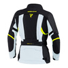 Kurtka tekstylna damska REBELHORN HARDY II LADY GREY/BLACK/FLO YELLOW czarny szary żółty fluo