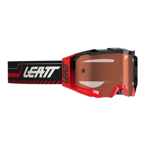 Gogle motocyklowe LEATT VELOCITY 5.5 32 VLT RED ROSE czerwony