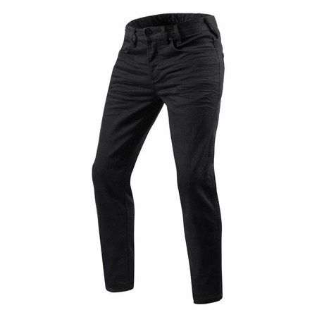 Jeansy motocyklowe REVIT JACKSON 2 BLACK czarny