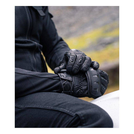 Rękawice miejskie KNOX ORSA LEATHER MK2 BLACK czarny